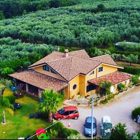 B&B Villa Molinari Restaurant E Baby Park Campagna Bagian luar foto