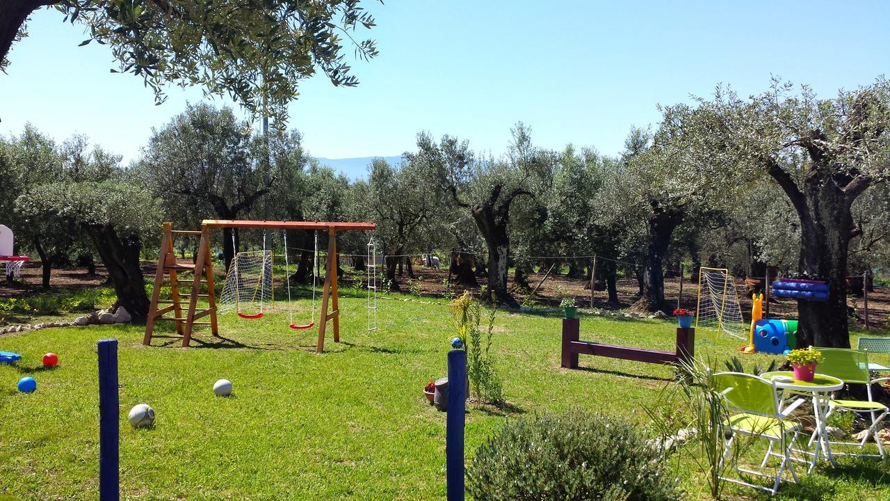 B&B Villa Molinari Restaurant E Baby Park Campagna Bagian luar foto